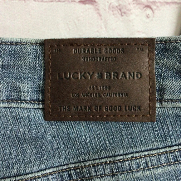 Lucky Brand Lolita Boot Cut Mid Rise Curvy Fit Denim Blue Jeans - Size 0/25 Long - Picture 8 of 12